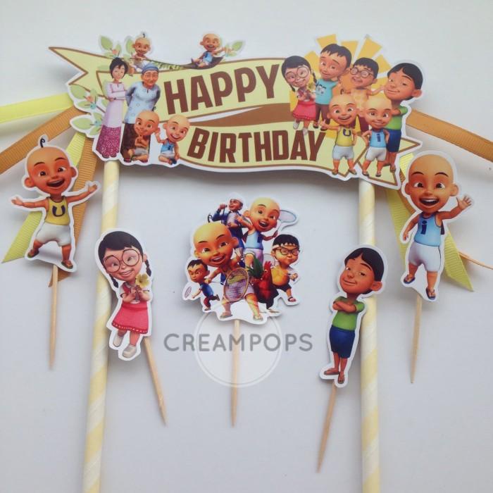 Jual Upin Ipin Topper Kertas Hiasan Kue Ulang Tahun | Shopee Indonesia