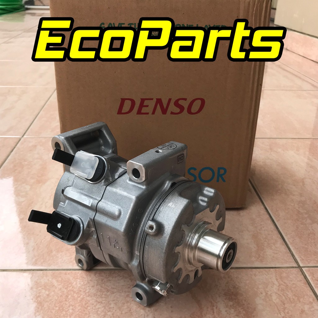 Jual Kompresor Compressor AC Innova Hilux Diesel Single DENSO ASLI ...