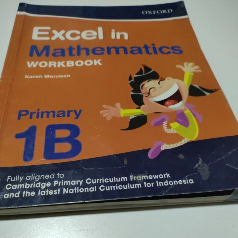 Jual Excel in Mathematics Oxford Original Primary 1A 1B 2A 2B Preloved ...