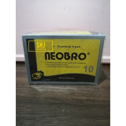 Jual NEOBRO 10 GR HARGA PER 30 SACHET PENGGEMUK AYAM | Shopee Indonesia