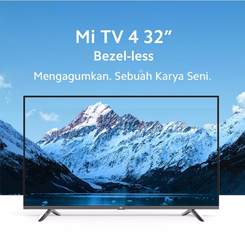 Jual XIAOMI Mi TV 4 32" Bezel-Less Android Smart TV Garansi Resmi ...