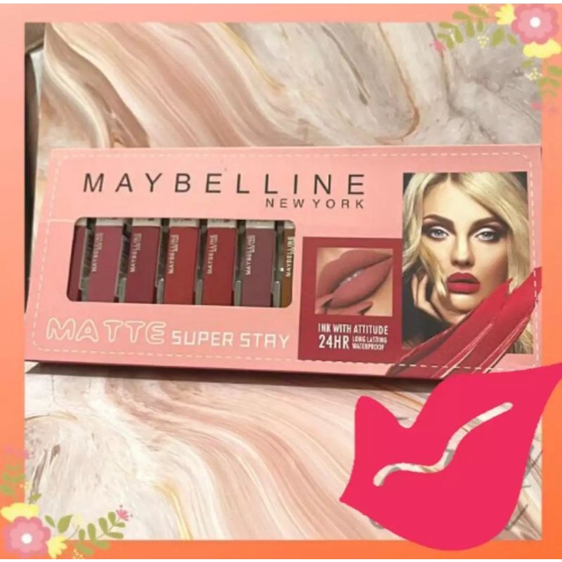 Jual lipmate Maybelline 12 warna | Shopee Indonesia