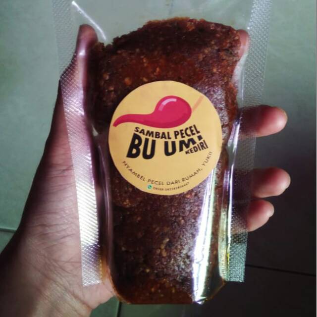 Jual Sambel Pecel Khas Kediri Gram Shopee Indonesia