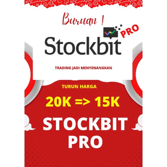 Jual Stockbit Pro Full Fiture | Shopee Indonesia