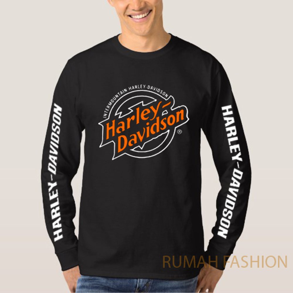 Jual Tshirt / Kaos / Baju Harley Davidson Lengan Panjang 15 Shopee