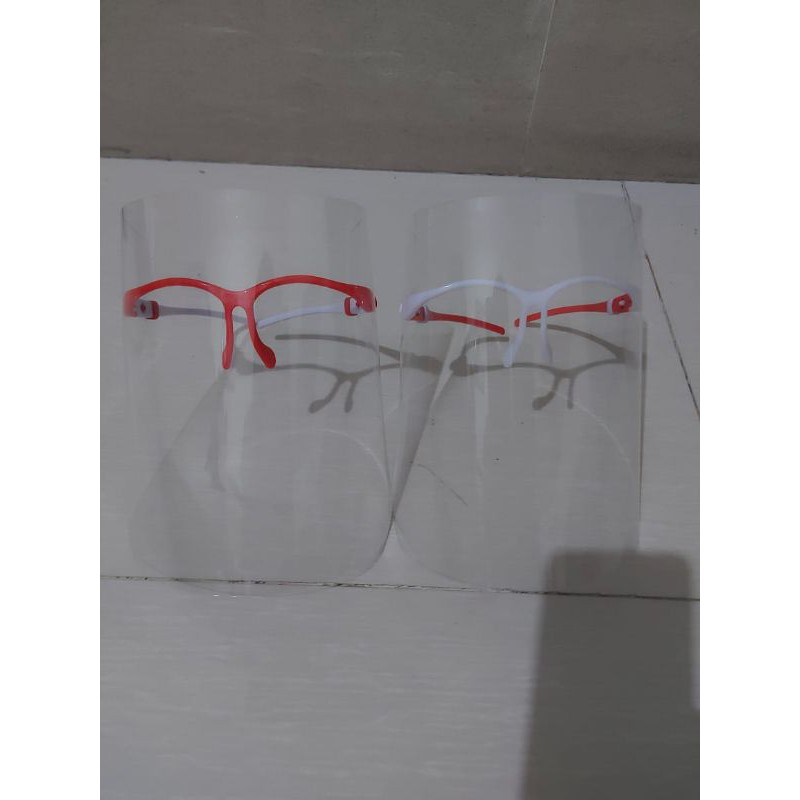 Jual FACE SHIELD MERAH PUTIH ( PROMO!!! Beli 1 Gratis ) | Shopee Indonesia