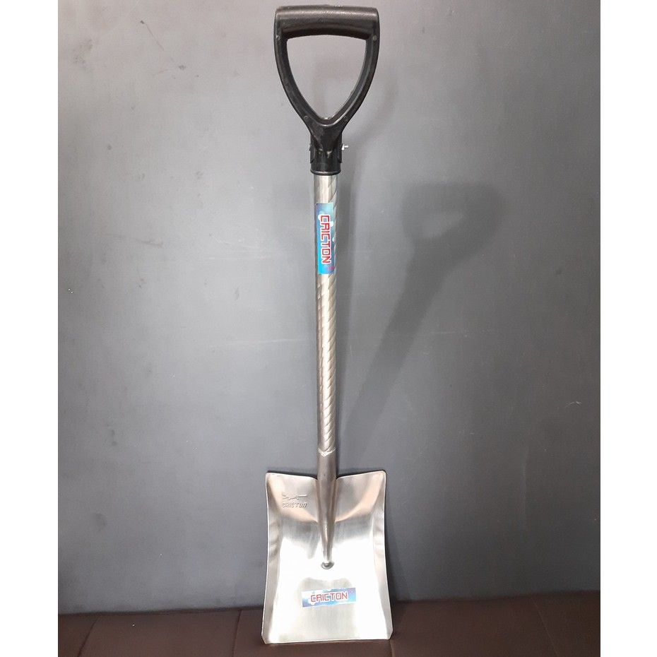 Jual Sekop Rata Stainless Gagang Stainless PEGANGAN PVC CRICTON (i933 ...