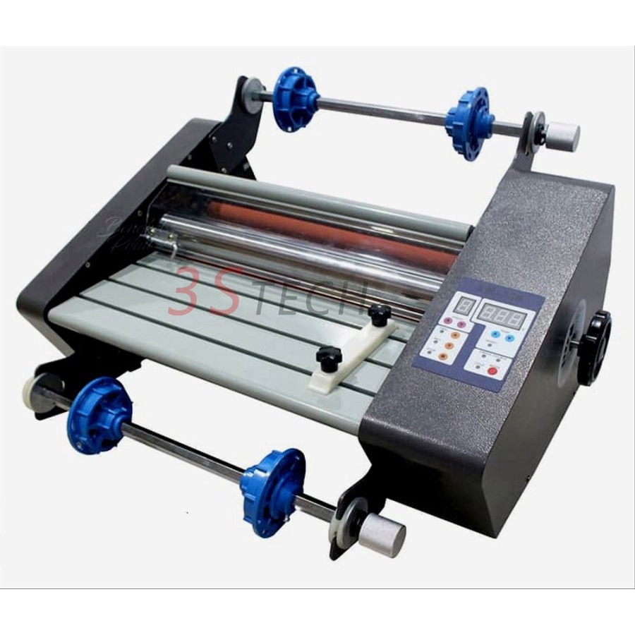 Jual Mesin Laminating Dingin Panas Roll Fm 380 Alat Laminasi Matte Doff