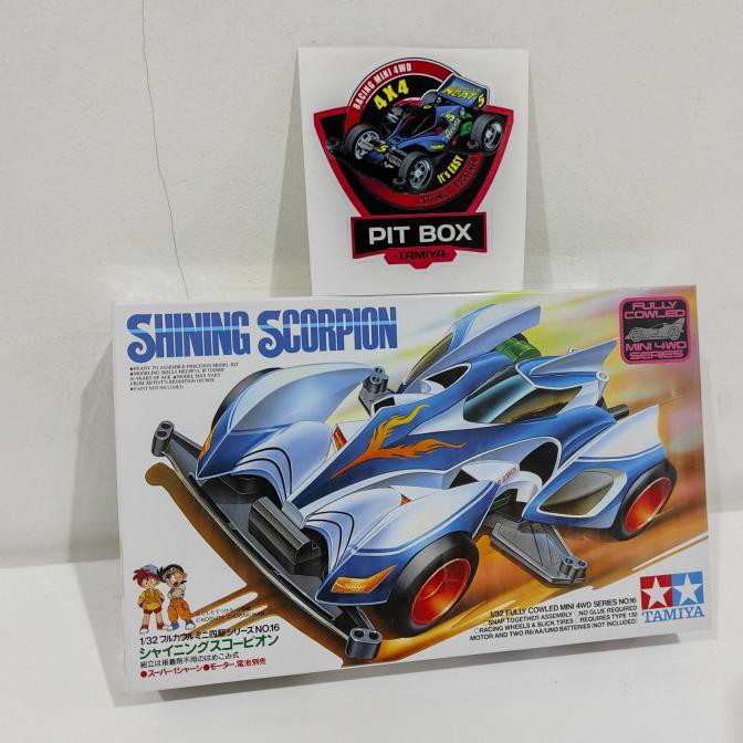 Jual Tamiya Shining Scorpion Super 1 Chassis - Item 19416 Ready Stok