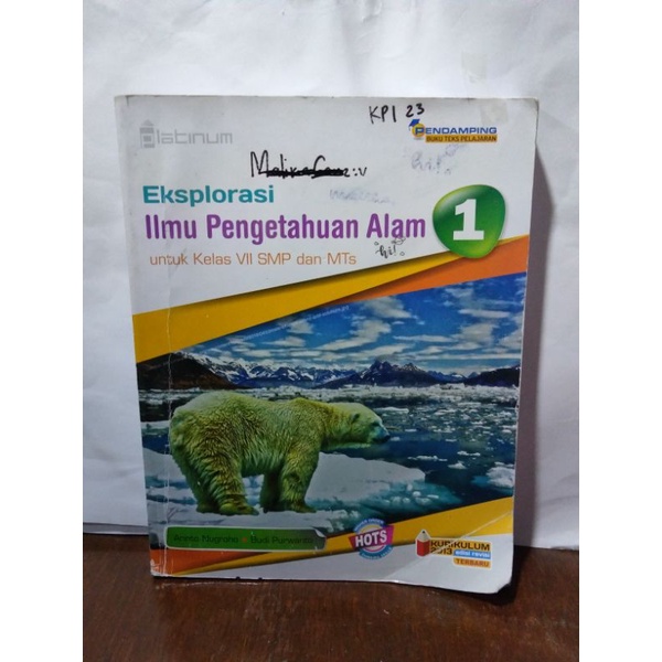 Jual Eksplorasi Ilmu Pengetahuan Alam SMP Kelas 1 | Shopee Indonesia