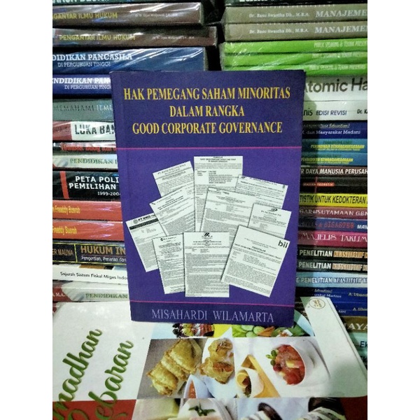 Jual Buku HAK PEMEGANG SAHAM MINORITAS DALAM RANGKA GOOD CORPORATE ...