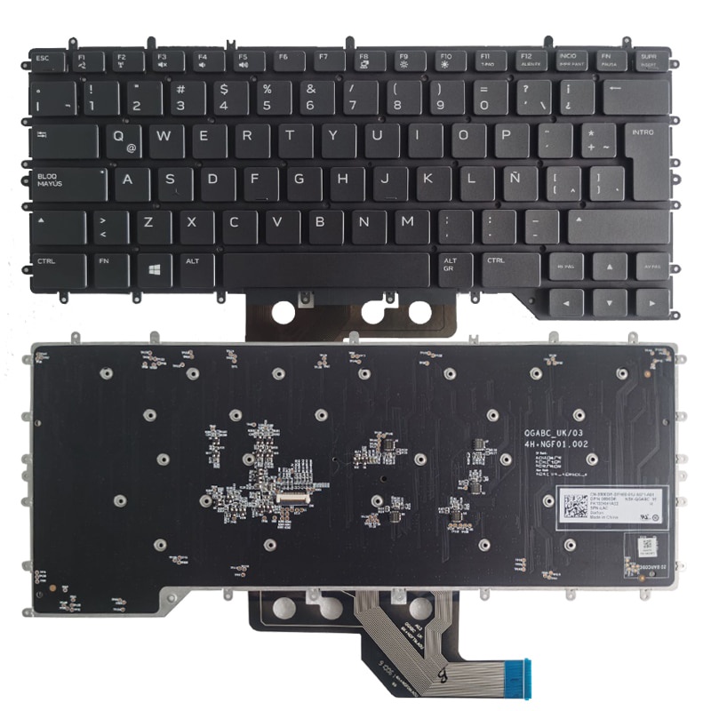 Jual PreOrder New Latin LA/Spanish SP laptop keyboard For Dell ...