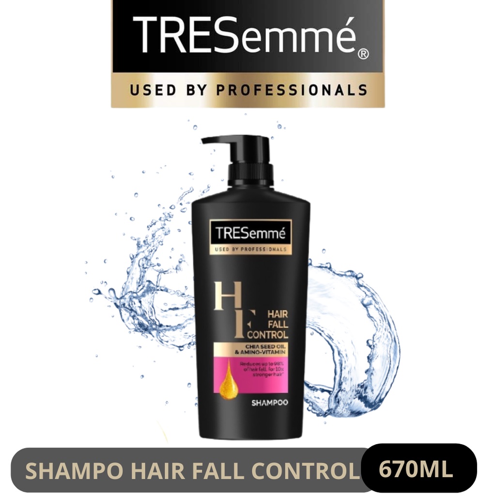 Jual Tresemme Shampoo Hair Fall Control 670ml Shopee Indonesia 9776