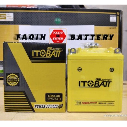 Jual Aki Motor NSR 150,Ninja 150R ITOBATT GEL MTX3L | Shopee Indonesia