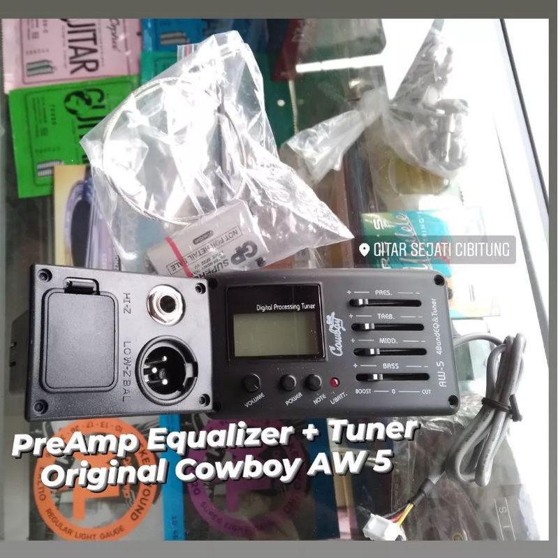 Jual Preamp Equalizer Fishman Presys Blend dan Cowboy Original | Shopee ...