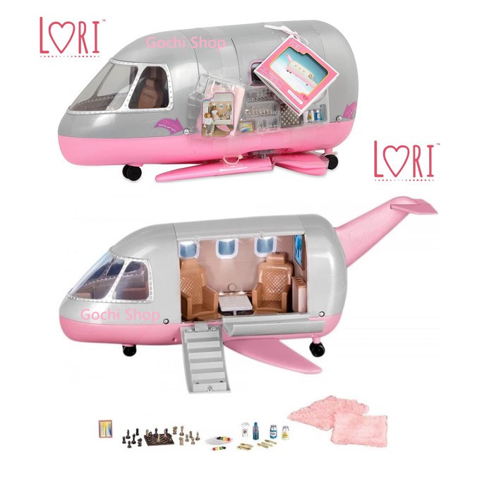 Jual Pesawat Lori Luxury Jet Aeroplane Plane for Lori Chelsea LOL Doll FREE 1 Lori Doll Shopee Indonesia