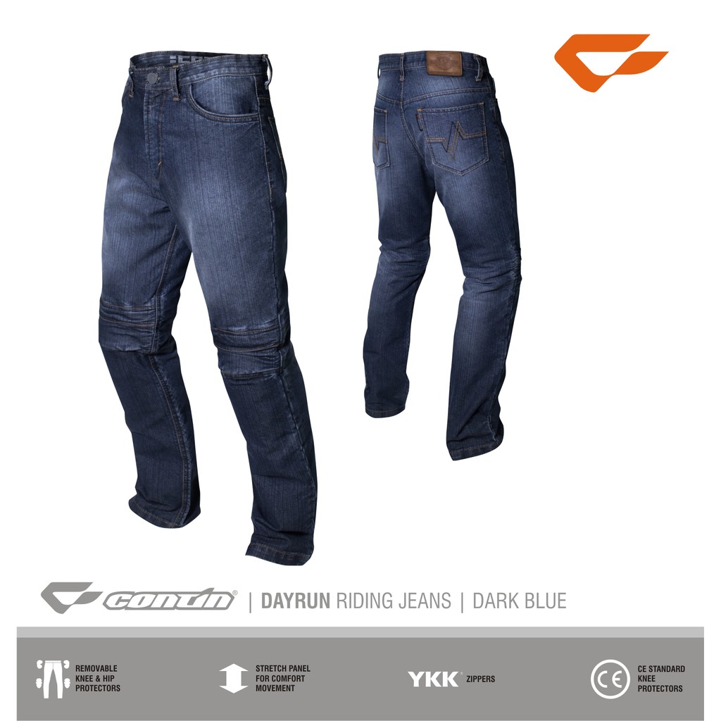 Jual Continmoto Celana Riding Protektor Contin Dayrun Blue Shopee