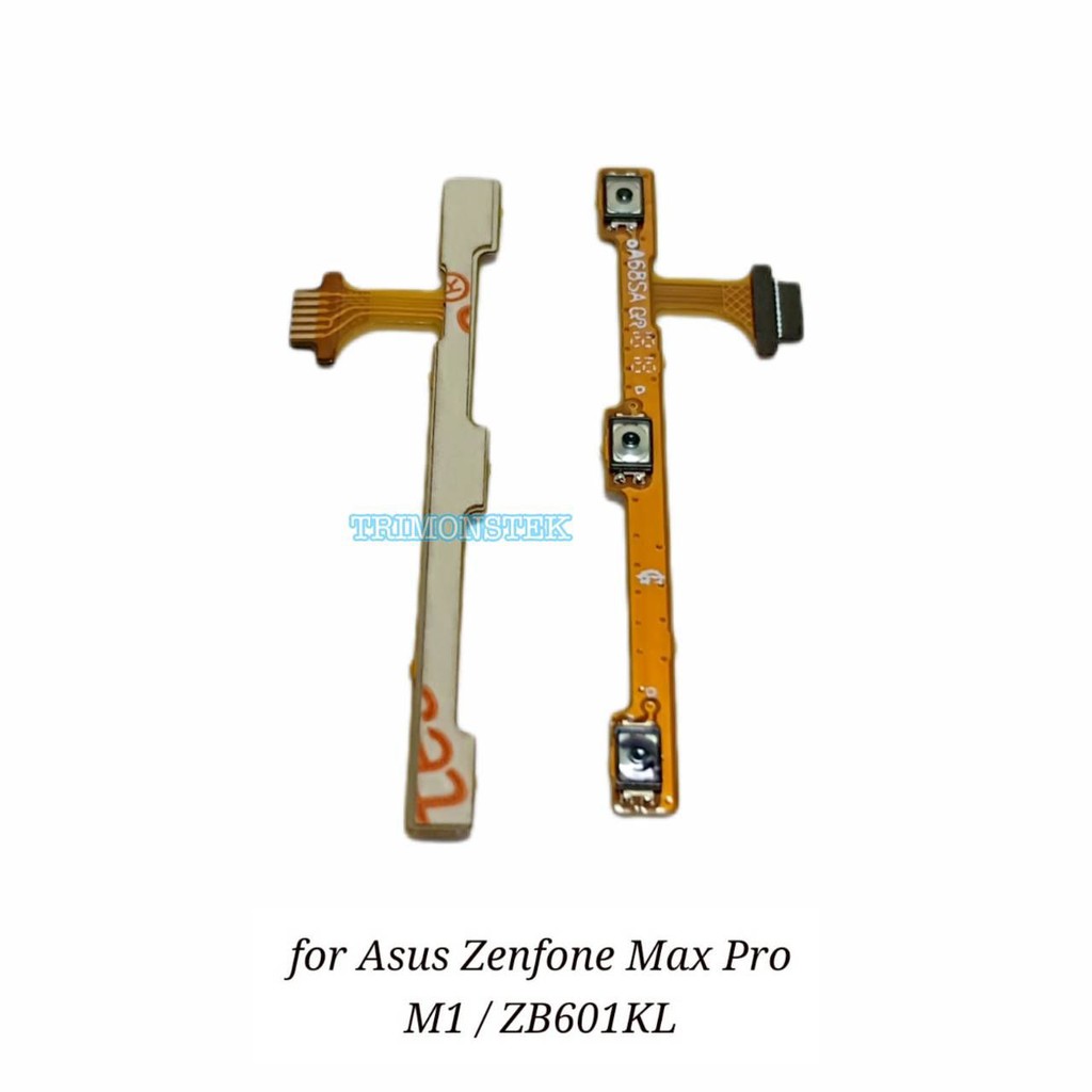 Flex Câble Boutons Volume/power Pour Asus Zenfone Max Pro M1 - Neuf, Référence FL ON VOL