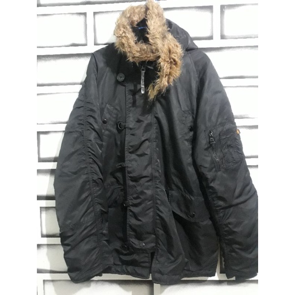 Jual jaker second Parka ALPHA INDUSTRIES | Shopee Indonesia