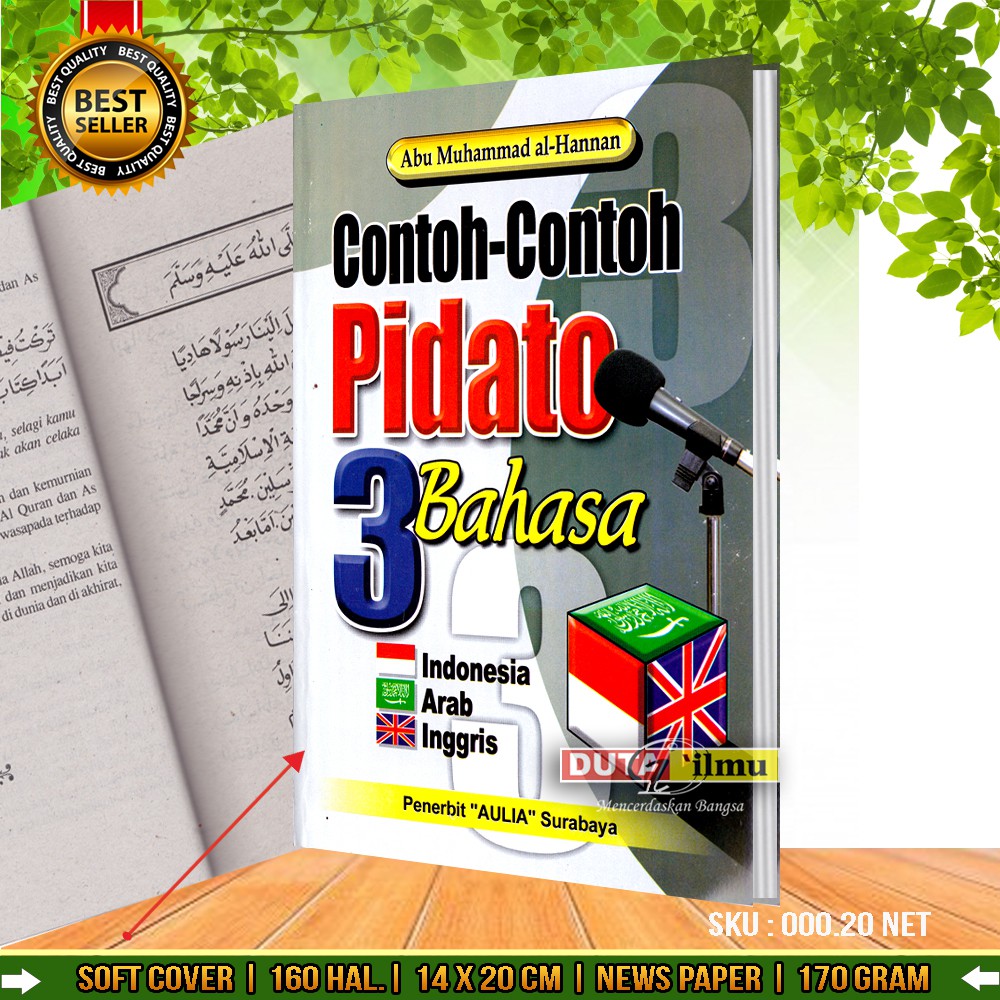 Jual Contoh Pidato 3 BAHASA Shopee Indonesia