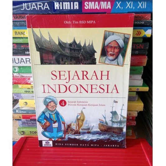 Jual BUKU SEJARAH INDONESIA 4 SEJARAH INDONESIA PERIODE KERAJAAN ...