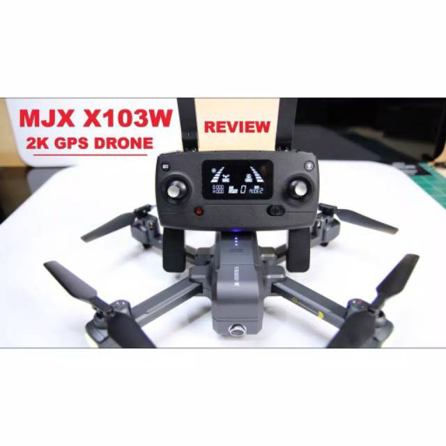 Jual Drone MJX X103W 5G WIFI FPV FOLDABLE With 2K Camera GPS Follow Me Shopee Indonesia
