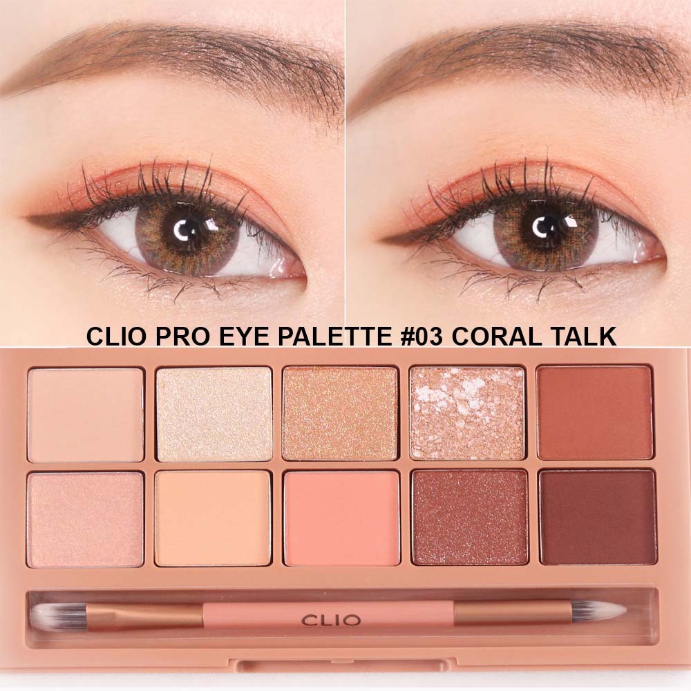 CLIO Pro Eye Palette # Coral Talk