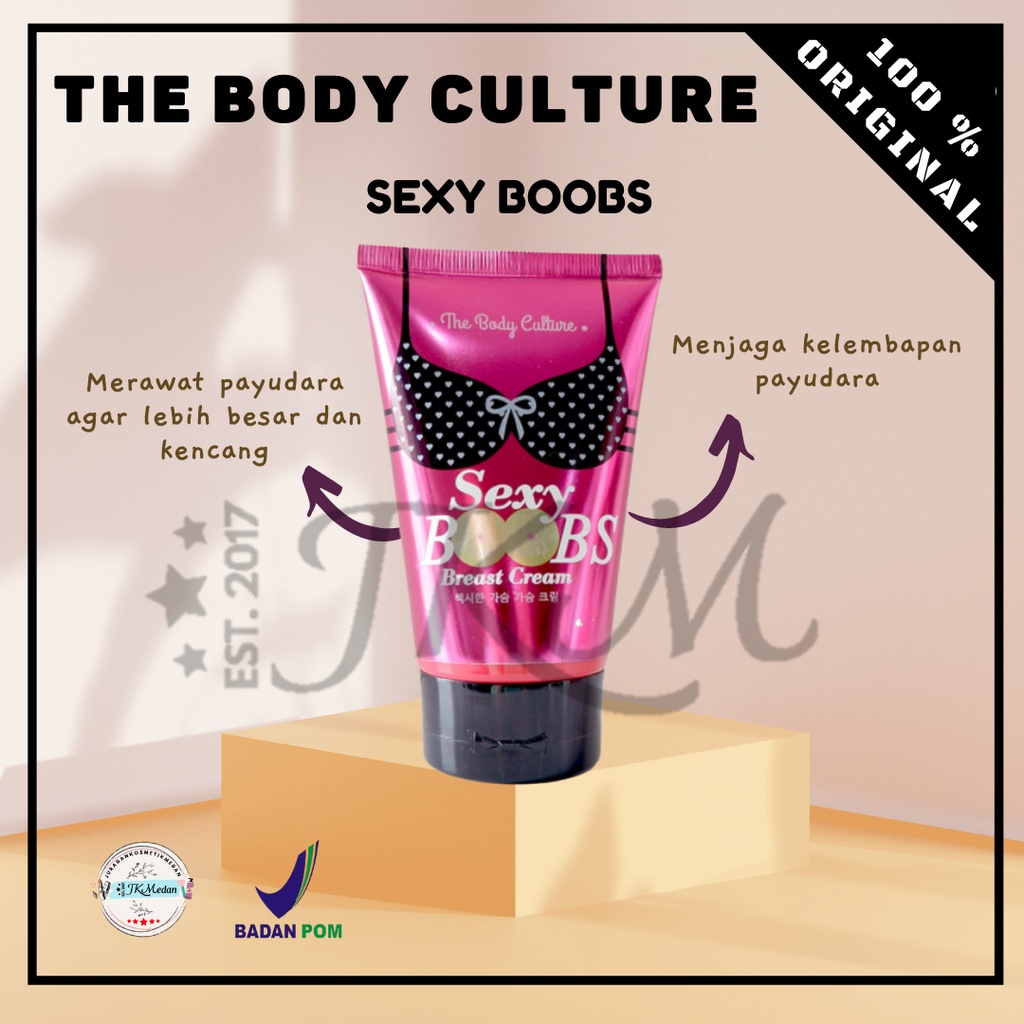 Jual Sexy Boobs Breast Cream By The Body Culture Bpom Pembesar Payudara