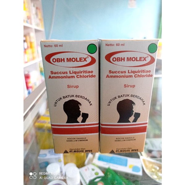 Jual OBH Molex 60 ml | Shopee Indonesia