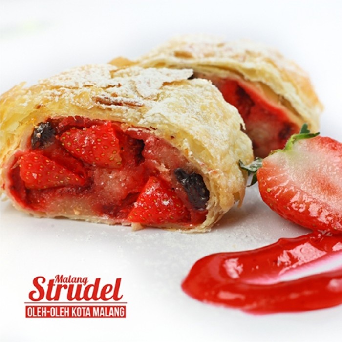 Infografis Malang Strudel Khas Atau