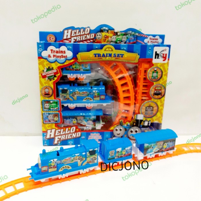 Jual MAINAN KERETA API THOMAS AND FRIENDS / ELEKTRIK TRAIN SET | Shopee ...