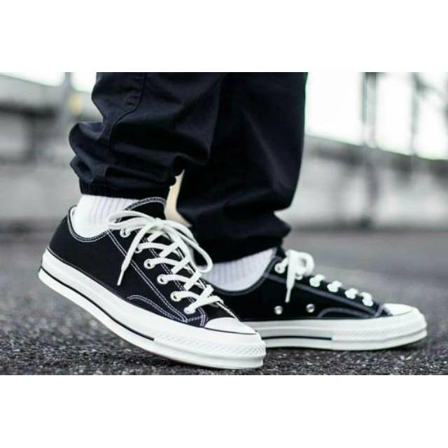 Converse 70s Low Black Egret Original Bnib mantap garansi keorian Seumur Hidup broo SMAN