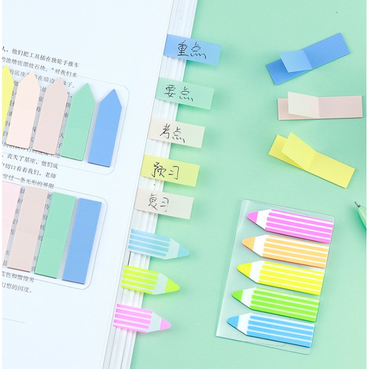 Jual J2 - Sticky notes bentuk pensil memo post pencil Catatan tempel ...