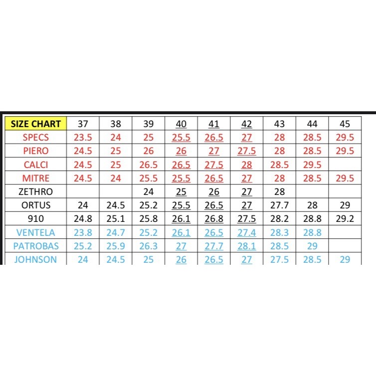 Jual Size Chart Panduan Ukuran Shopee Indonesia