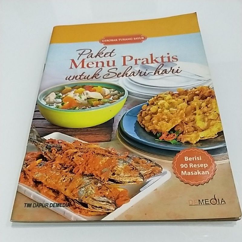 Jual Buku Resep Lengkap Menu Praktis Sehari Hari | Shopee Indonesia