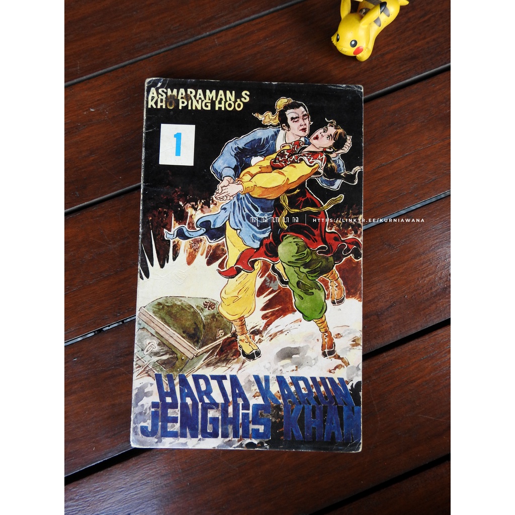 Jual Buku Harta Karun Jengis Khan Jilid 1 Cersil Cerita Silat Karya Kho