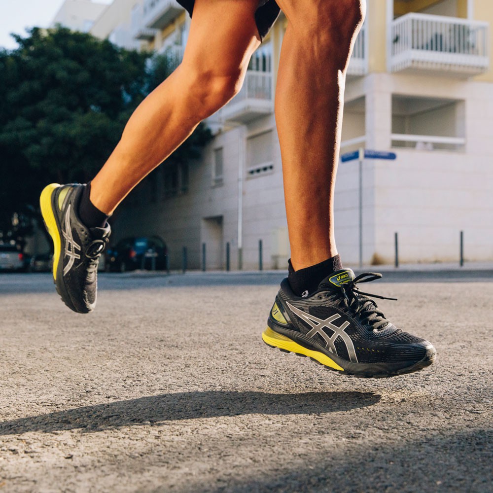Asics gel nimbus 21 black lemon hotsell