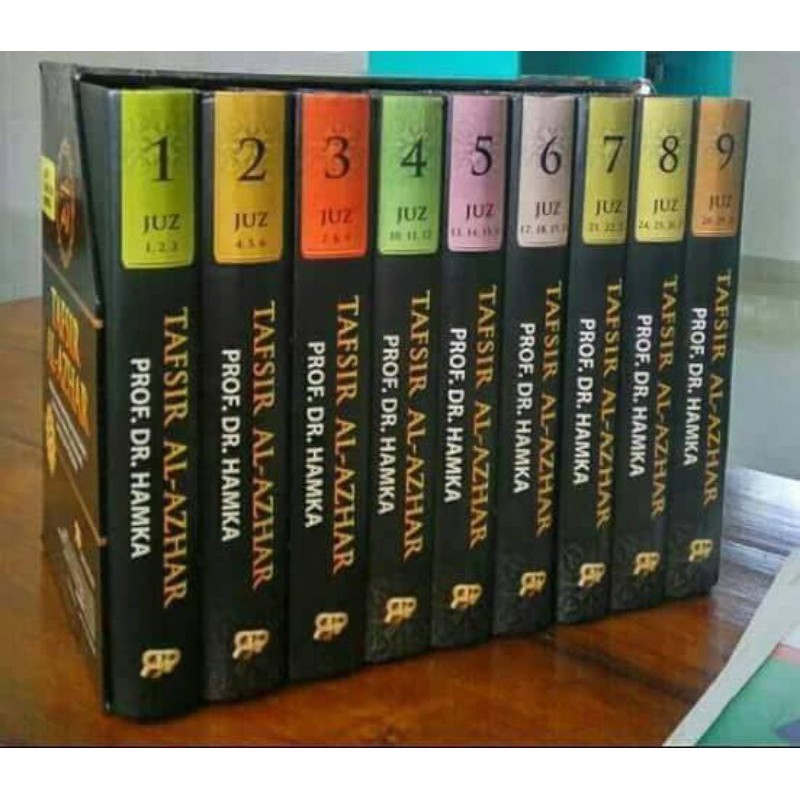 Jual 1 Set Tafsir al-Azhar Jilid 1-9 Lengkap 30 Juz - Buya Hamka - GI ...