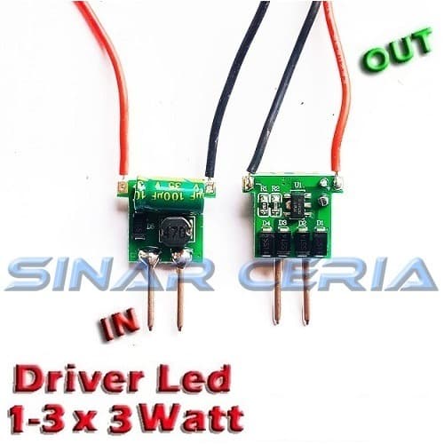 Jual „168$ LED Driver 1-3 x 3W (12V) DRIVER HPL 3W 1W DC 12V Œ28 ...
