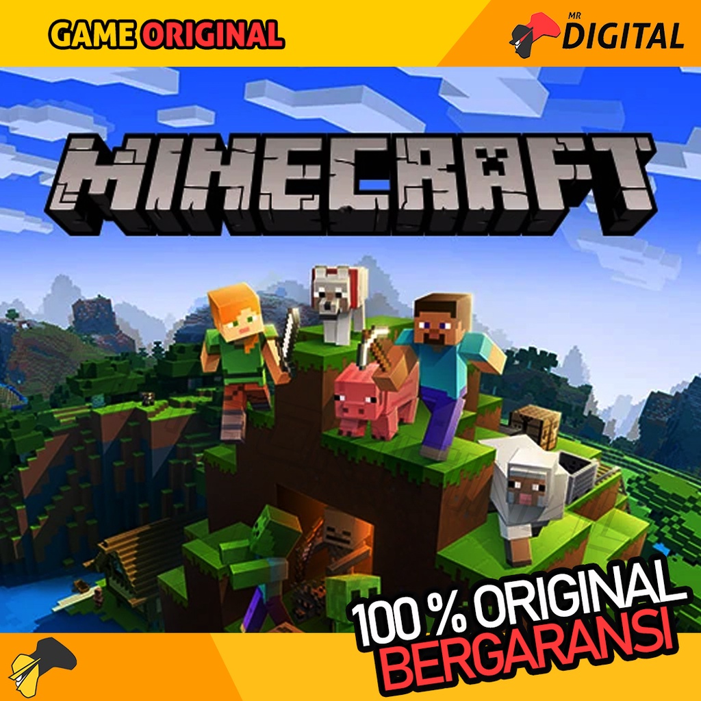 Jual Minecraft Java And Bedrock - [PC & MAC] PC Game CD KEY Original ...