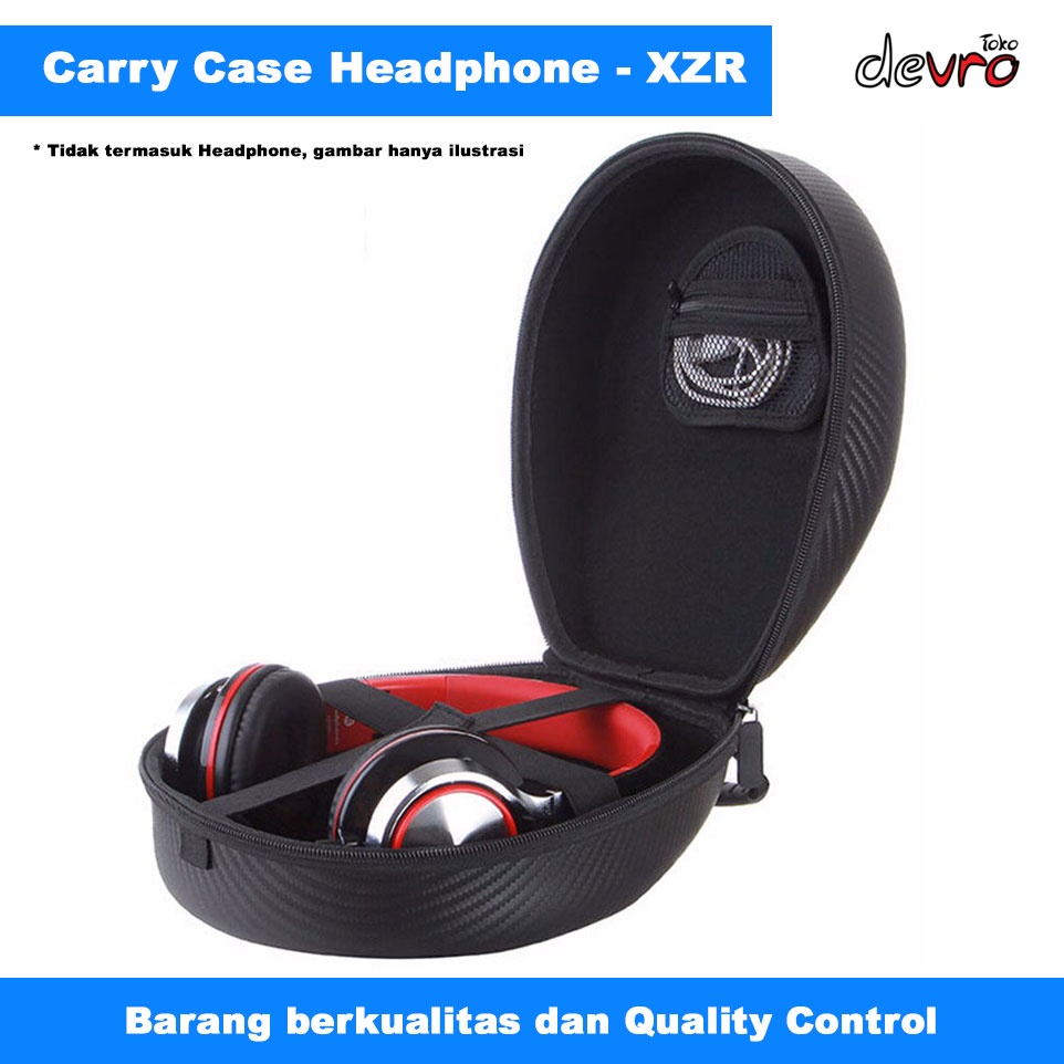 Jual Case headphone Carry Case Portable EVA for Headphone XZR 2019841 Shopee Indonesia