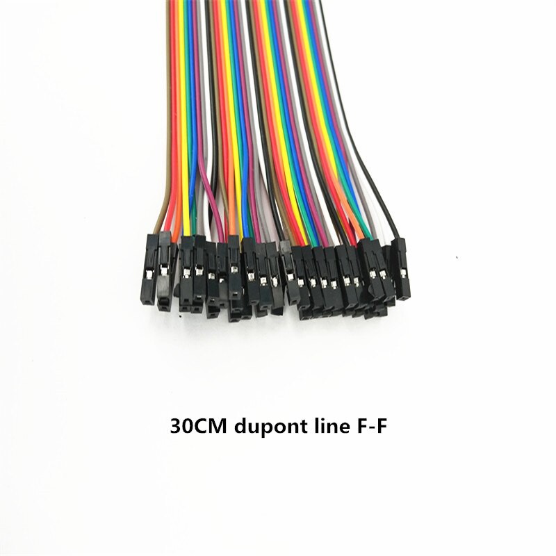 Jual 400pcs 30cm Dupont line female to female Jump wire Dupont cable F ...