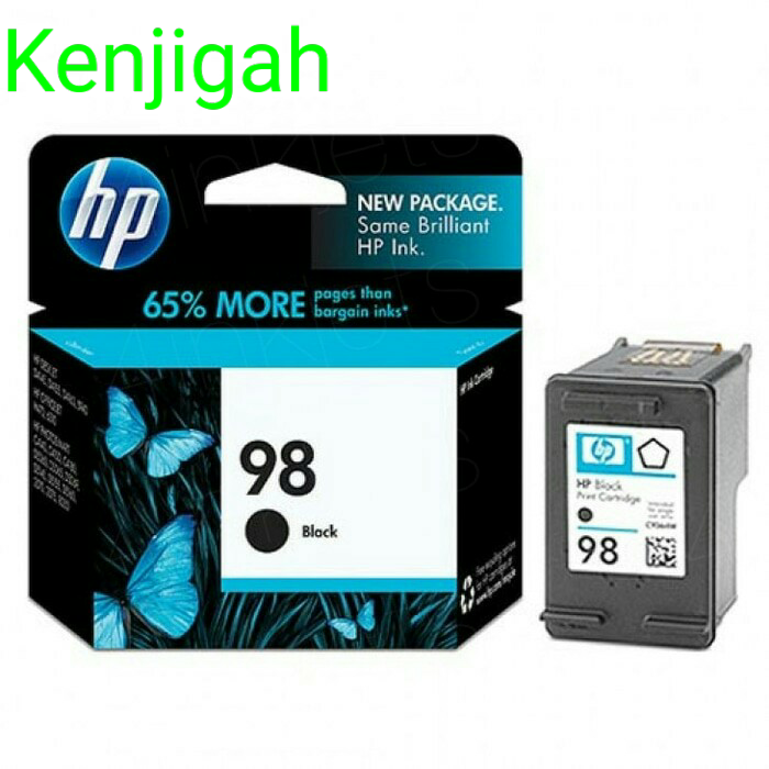 Jual TINTA HP 98 BLACK ORIGINAL | Shopee Indonesia