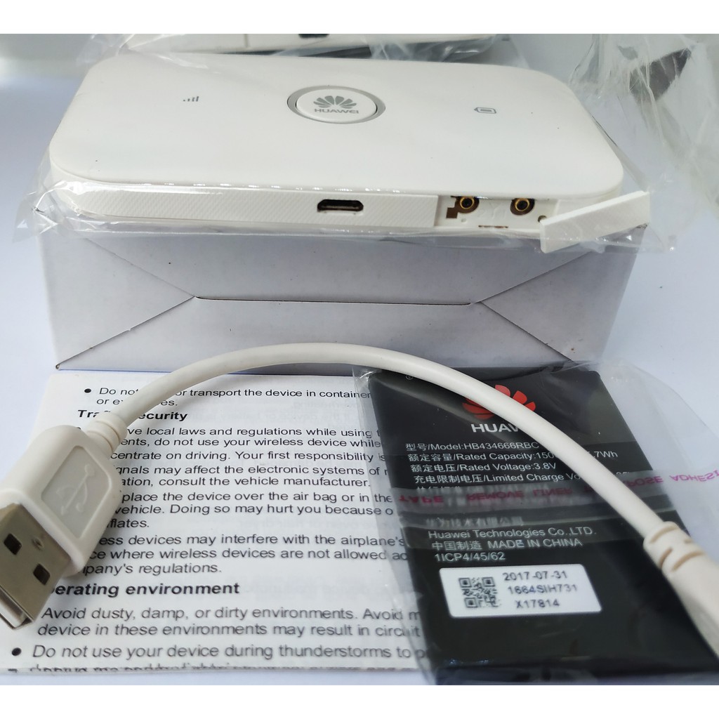 Jual Modem Mifi Huawei R216H E5573Bs-320 4G Lte Dual port antena ...