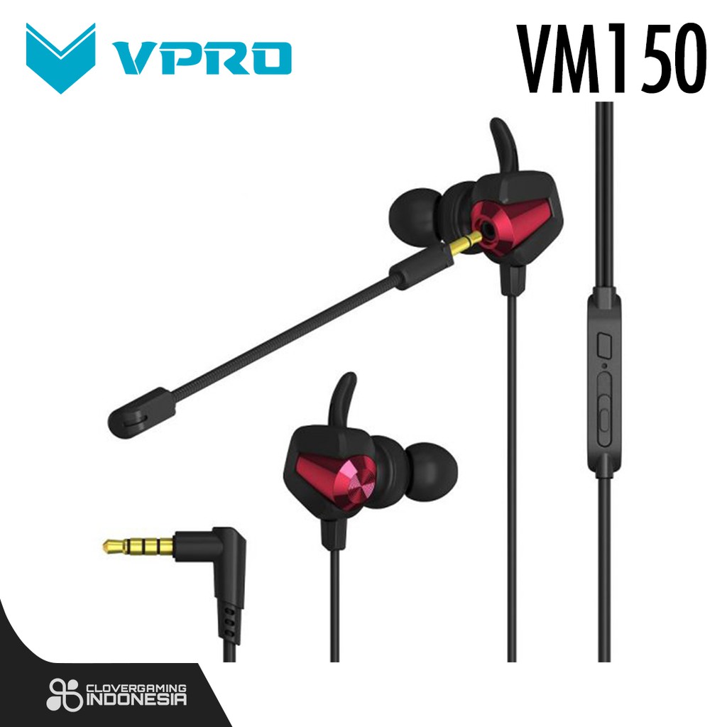 Jual VPro VM150 IEM Headset - Gaming Earphone | Shopee Indonesia