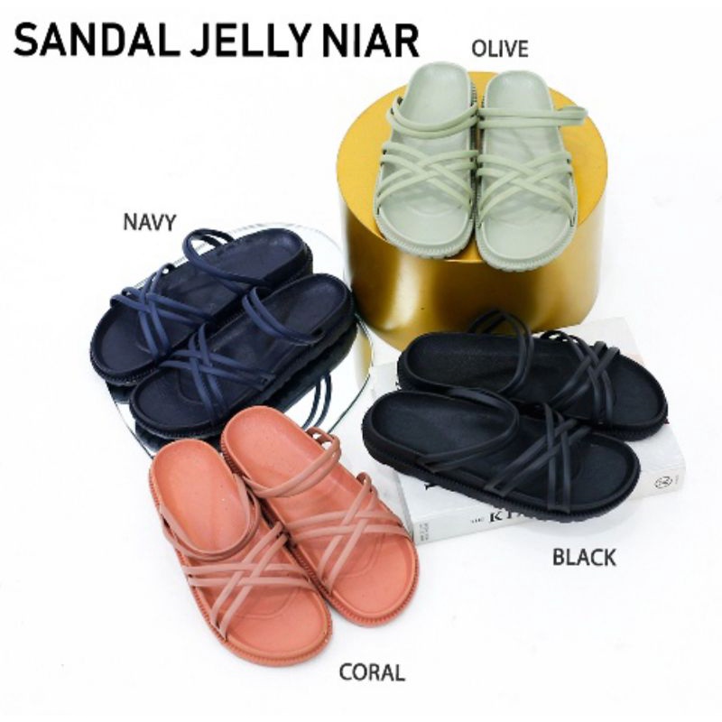 Jual sandal jelly tali Shopee Indonesia