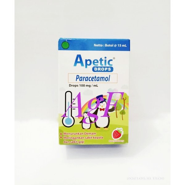 Jual Apetic Paracetamol Drop 15 ml | Shopee Indonesia