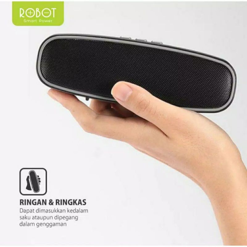 Jual MUSIK BLUETOOTH MINI RADIO ROBOT RB210 SPEAKER AKTIF SPEAKER BOX