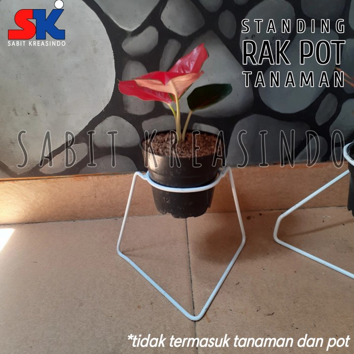 Jual Rak Pot Tanaman Hias Standing Pot Rak Pot Unik Kekinian