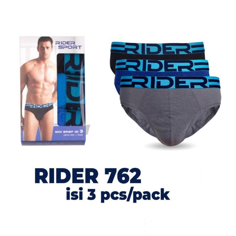 Jual SEMPAK RIDER MINI BRIEF ART 762B 1BOX 3PCS | Shopee Indonesia
